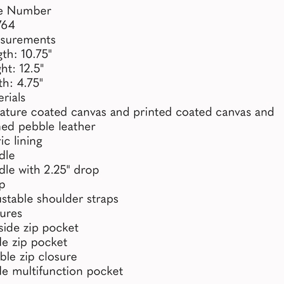 Coach animal print backpack purse - Picture 5 of 5